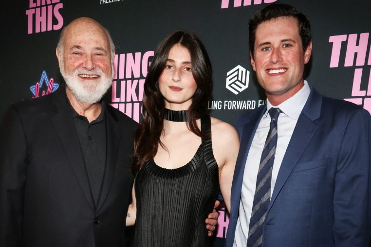 Rob Reiner, Romy Reiner and Jake Reiner a