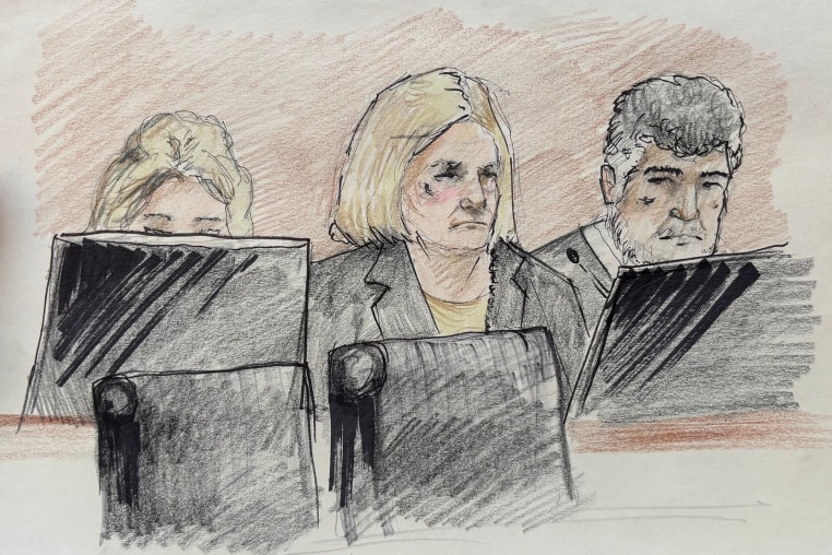 This courtroom sketch.