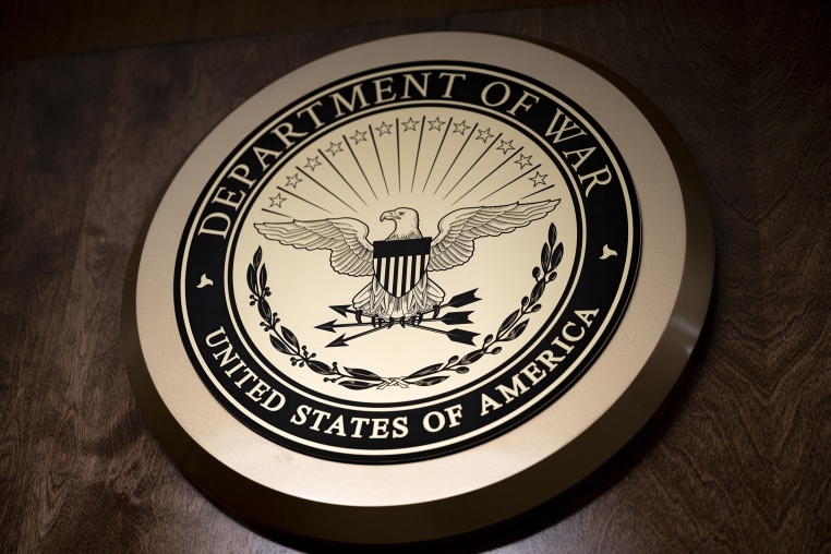 The new logo Department of War after Trump signs the order