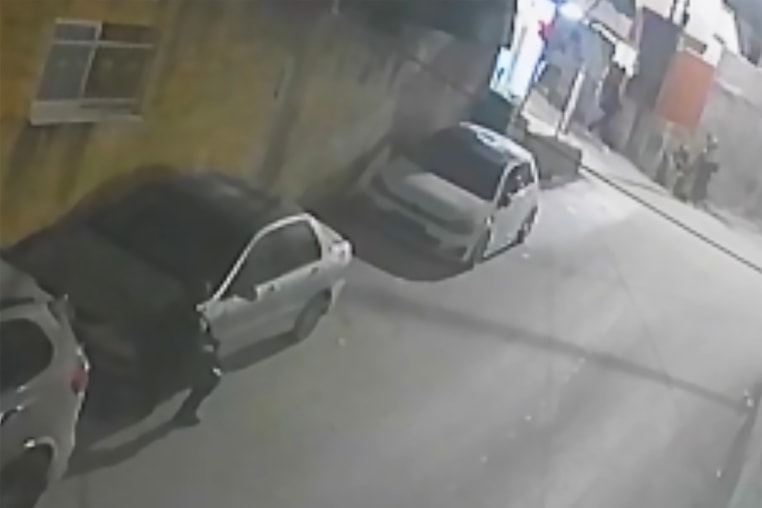 CCTV footage shows Israeli soldiers shooting Palestinian teen. The military initially said that he had thrown a brick at them but the video appears to show he was not doing so when shot.