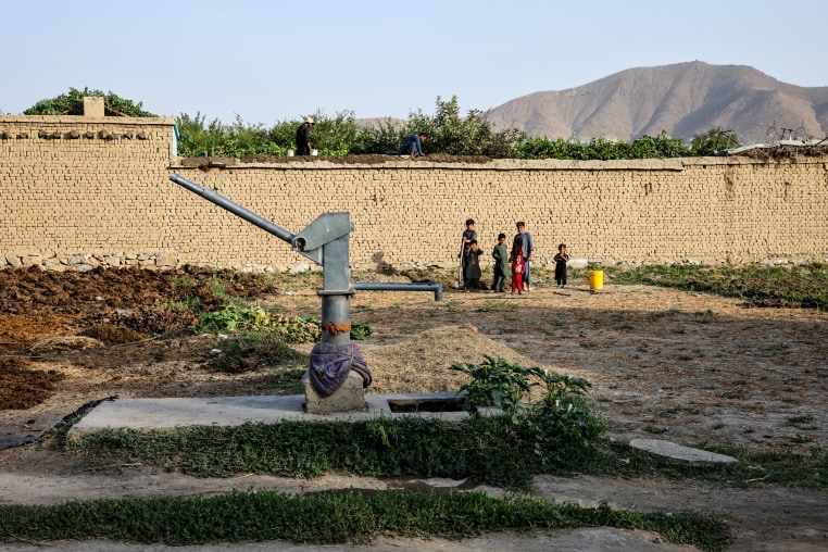 Water crisis forces families into long queues and threatens children's education in Kabul