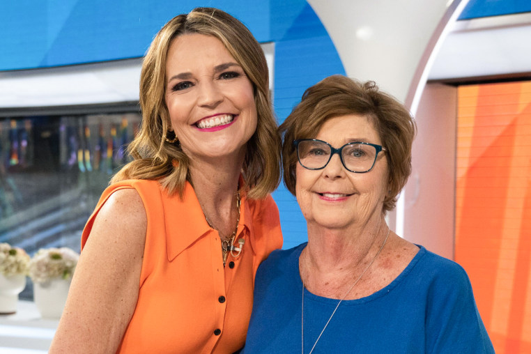 Savannah Guthrie, left, and Nancy Guthrie