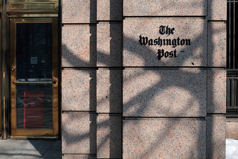 The Washington Post office building on Feb. 4, 2026 in Washington, D.C.