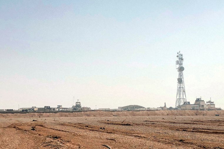 The al-Tanf military outpost.