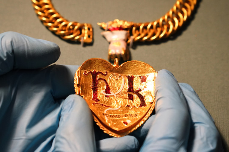 Henry VIII and Katherine of Aragon's marriage didn't last — he divorced her in 1533 — but a golden heart pendant linked to their union did survive, and has now been secured for permanent display at the British Museum.