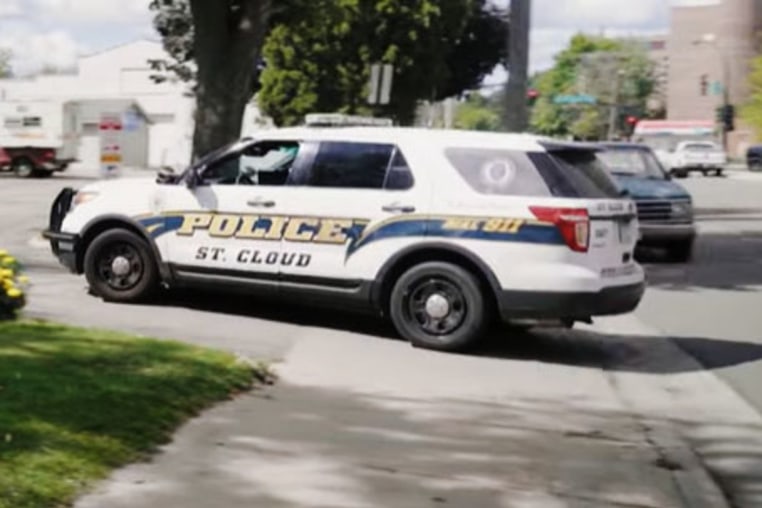 A St. Cloud Police vehicle.