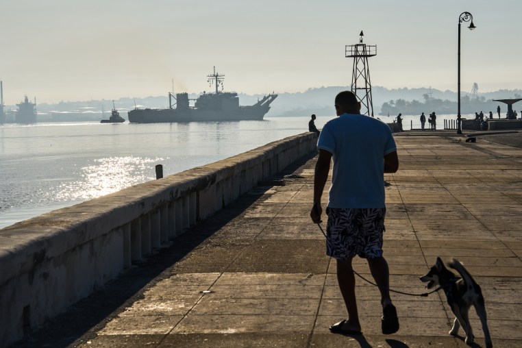 APTOPIX Cuba Mexico Aid