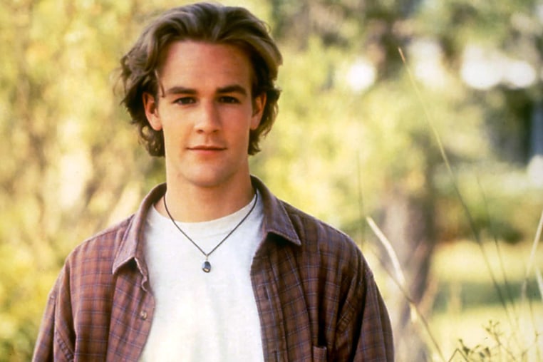 James Van Der Beek in "Dawson's Creek."