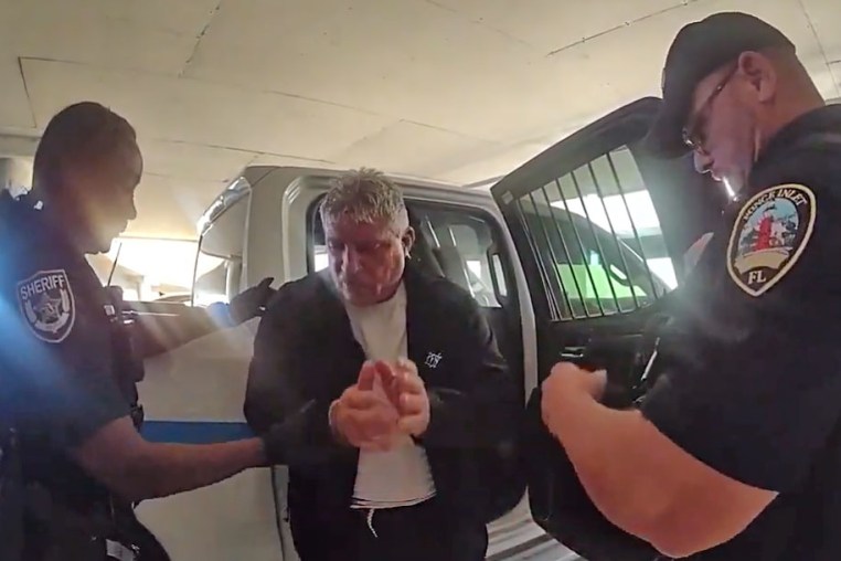 Police arrest Anthony Sapienza after a pickleball game erupted into a brawl in central Florida.