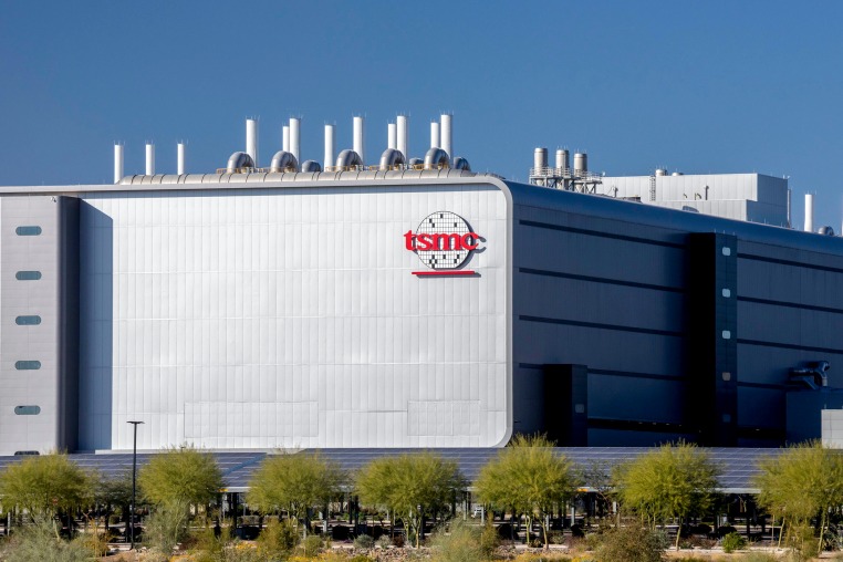 Construction of TSMC Semiconductor Complex.