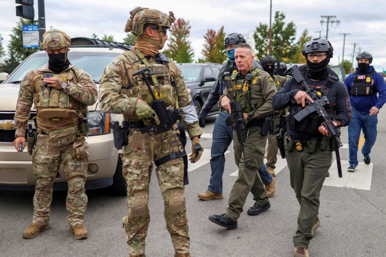 FILE PHOTO: Immigration raid in Chicago