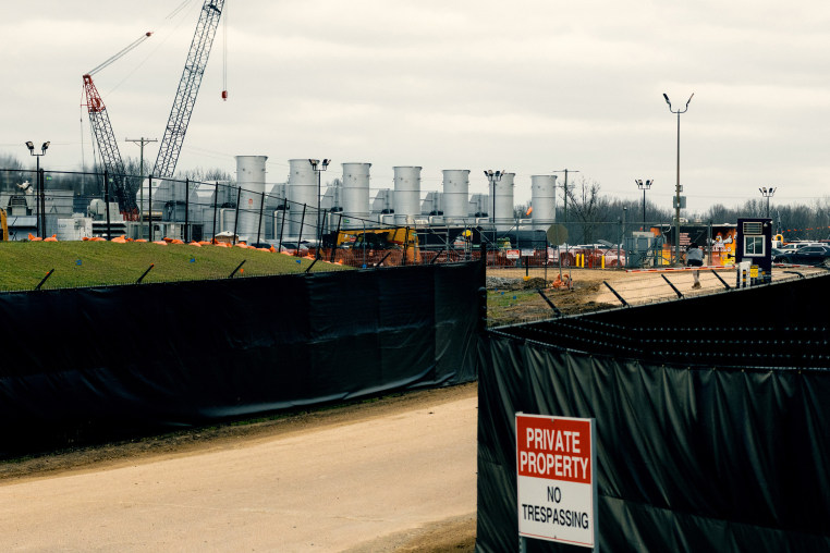 The new xAi plant in Southaven, Miss.