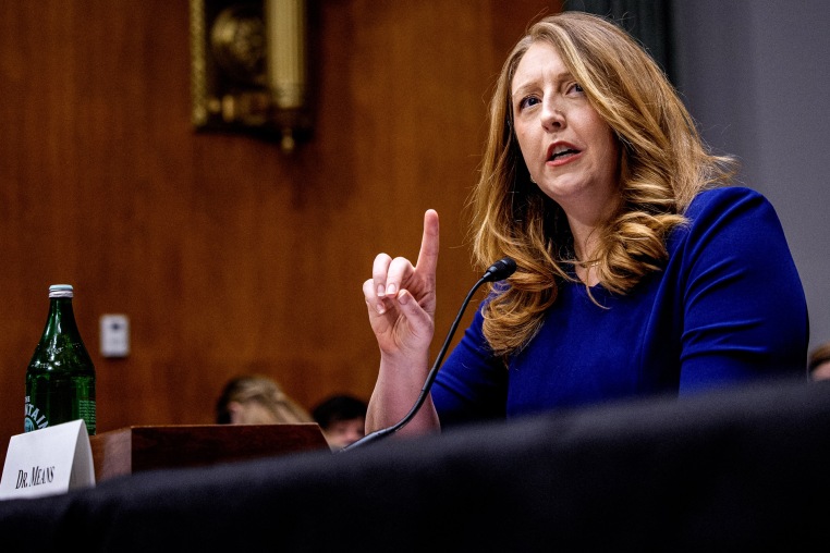 Image: Surgeon General Nominee Casey Means Testifies During Senate Hearing