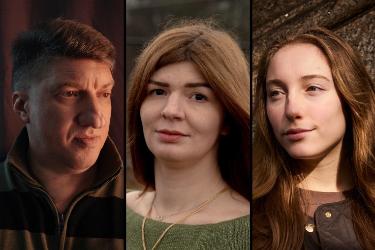 Dmytro Zviagintsev; Taria Blazhevich; Mariia Kulia.