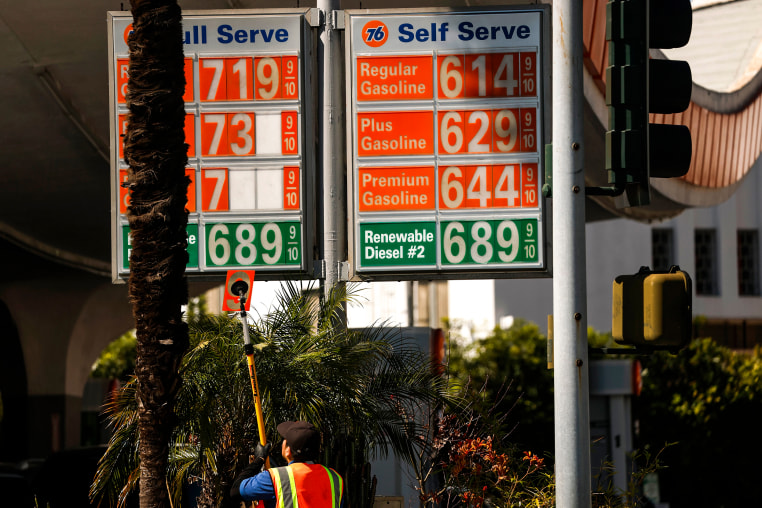 Image: Gas Prices Continue To Rise Amid Iran War