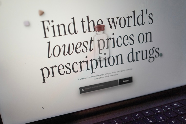 A page on the TrumpRx site.