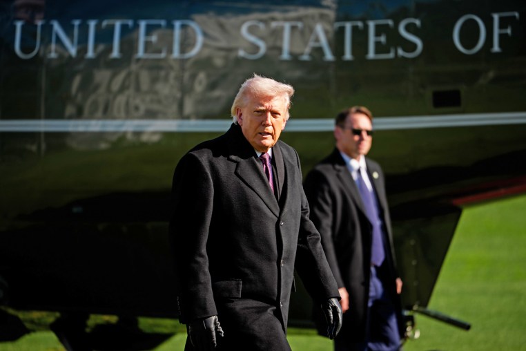 Image: President Trump Returns To The White House From Delaware