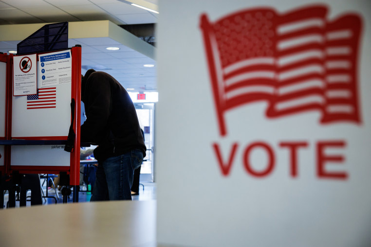 DC: Voters Head to the Polls in Virginia