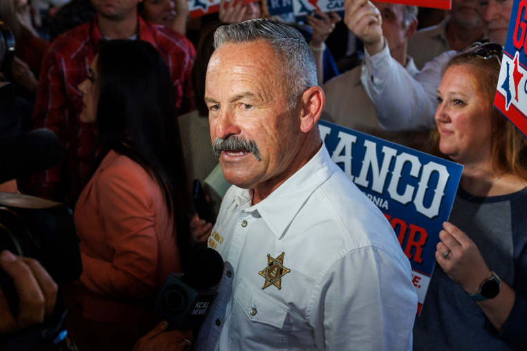 Sheriff Chad Bianco in Riverside, CA