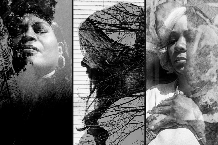 A composite image of three of the women who say that staff members at Federal Prison Camp Bryan groped them or pressured them into unwanted sex acts while they were incarcerated.