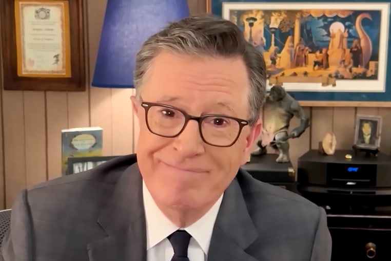 Stephen Colbert video annoucement re. writing the next ‘Lord of the Rings’ movie