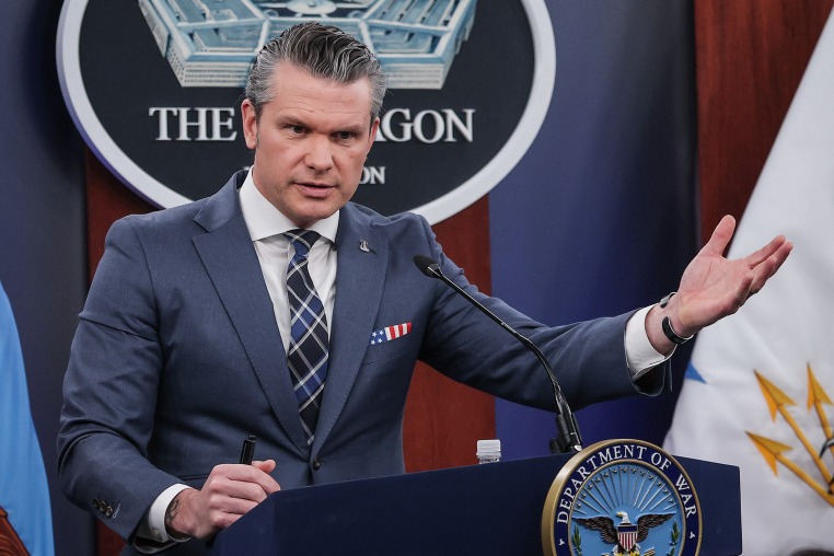 Secretary Of War Hegseth 