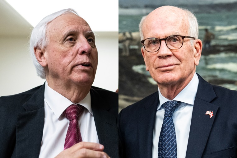 Sen. Jim Justice, a R-W.Va.; Sen. Peter Welch, D-Vt.