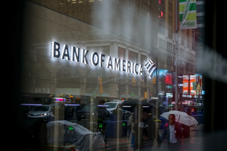 Bank Of America logo.