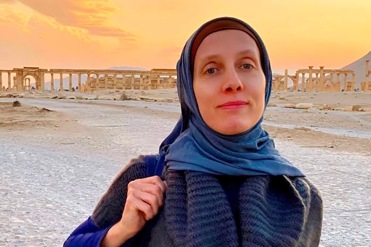 Shelly Kittleson, foreign journalist kidnapped in Iraq.