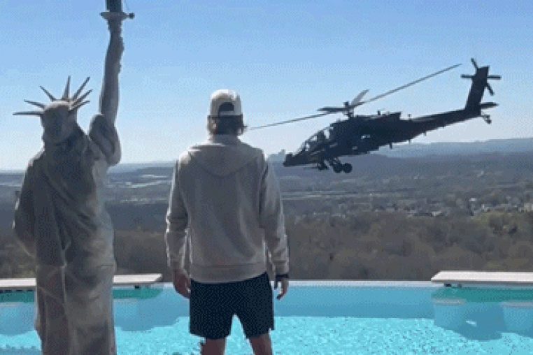Apache helicopters seen near Kid Rock's home in viral videos were on training route, Army says
