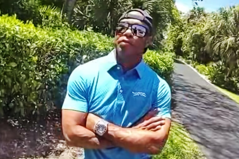 Body cam video shows Tiger Woods after he crashed his vehicle in Jupiter Island, Fla., on March 27, 2026.