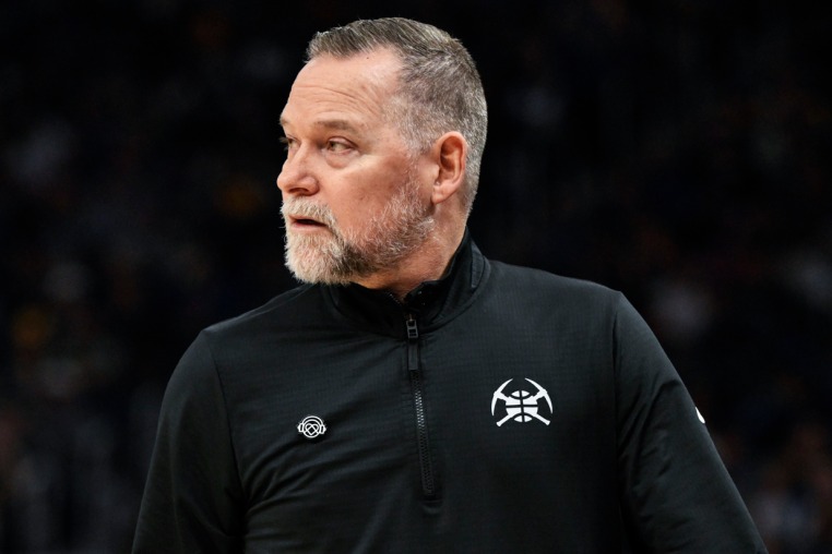 Head coach Michael Malone of the Denver Nuggets 