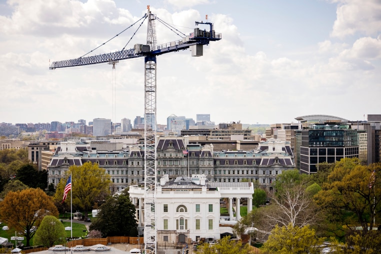 Judge Temporarily Blocks Construction Of Trump's New White House Ballroom