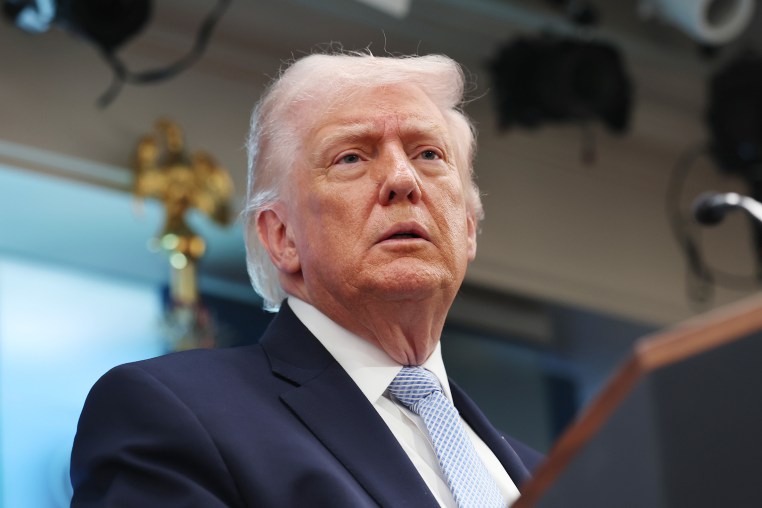 President Trump Holds News Conference With Military Officials On Mission To Rescue Downed Airman In Iran