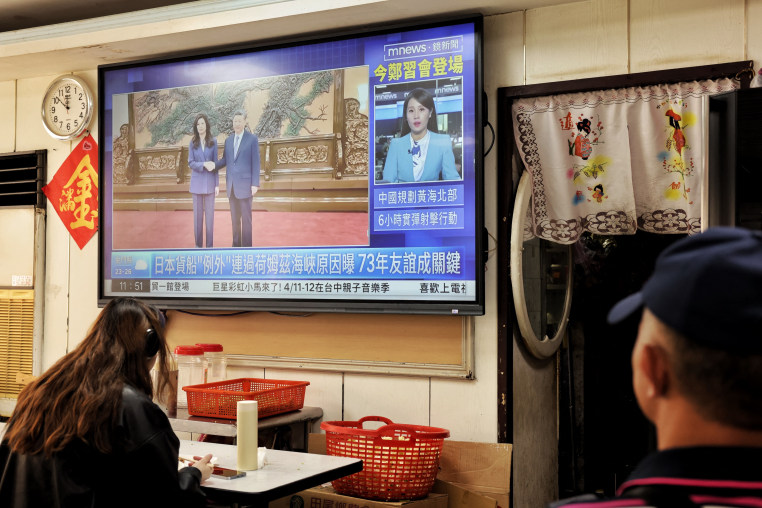 Image: TOPSHOT-TAIWAN-CHINA-POLITICS-DIPLOMACY