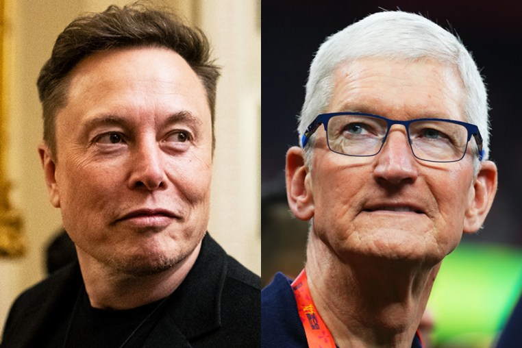 Elon Musk; Tim Cook.