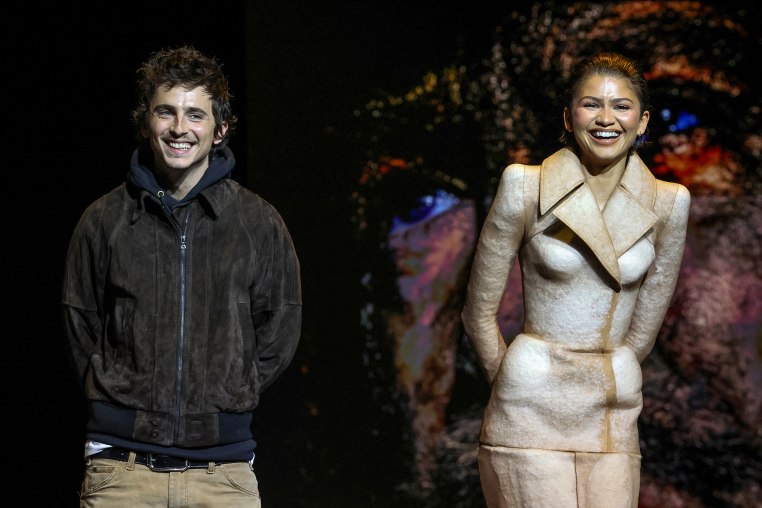 Timothee Chalamet and Zendaya.