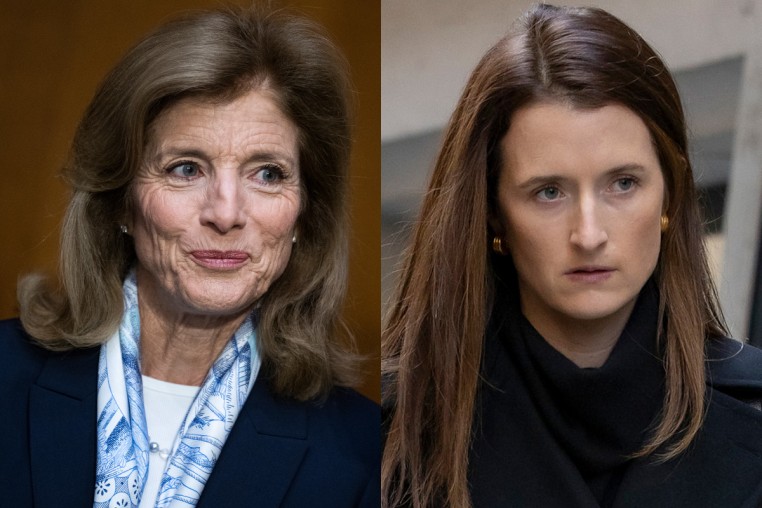 Caroline Kennedy and Grace Gummer in "Love Story."