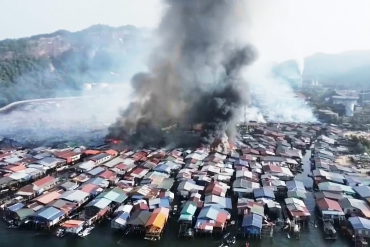 Malaysia Borneo Fire