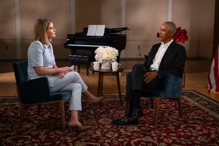 Former President Barack Obama sits down with NBC's Jenna Bush Hager.