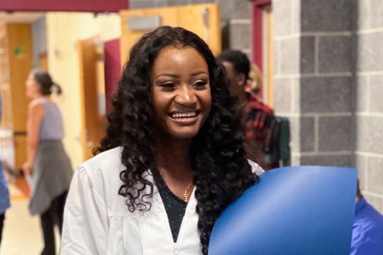 Olivia, a 19-year-old nursing student who traveled to Maine with her family from the Democratic Republic of Congo, has been held in Dilley for the past five months.