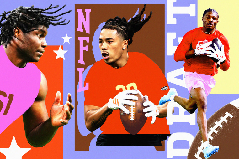 Collage of Carnell Tate, David Bailey and Makai Lemon