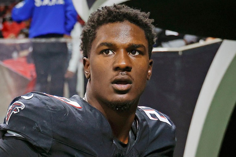 James Pearce Jr. of the Atlanta Falcons