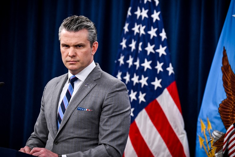 Defense Secretary Pete Hegseth 