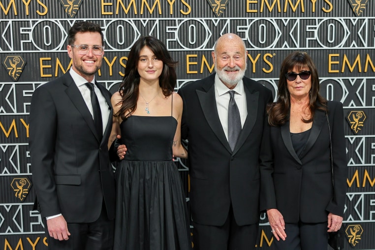 Jake Reiner, Romy Reiner, Rob Reiner, and Michele Reiner.
