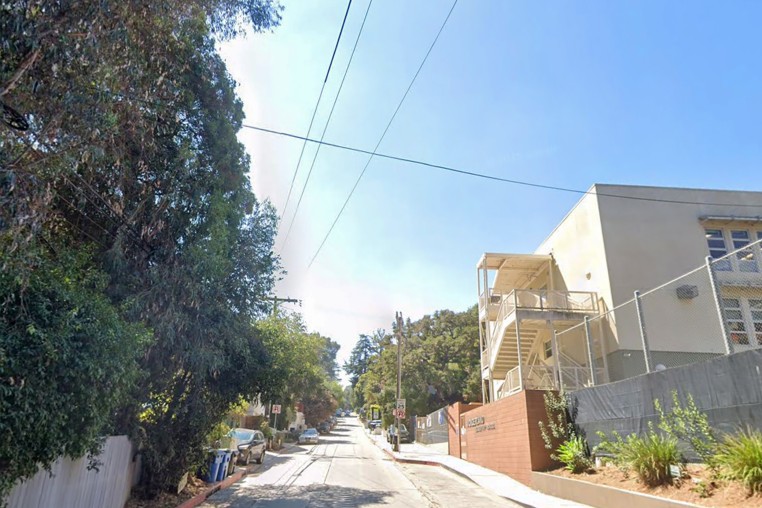 8500 block of Lookout Mountain Avenue, near Wonderland Avenue Elementary School.