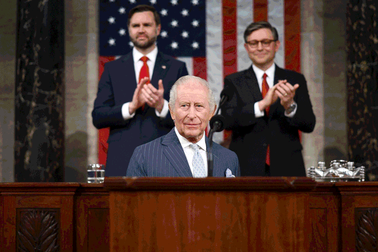 White House hosts state dinner for Charles and Camilla after the king's speech to Congress