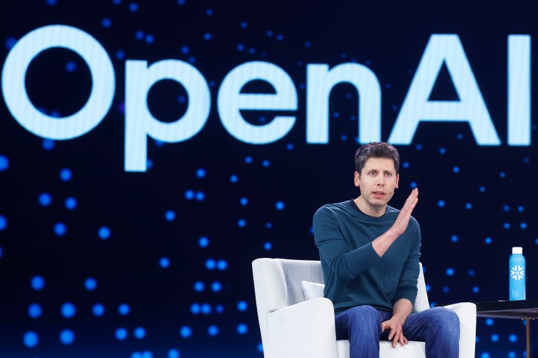 Open AI CEO Speaks At Annual Snowflake Summit In San Francisco