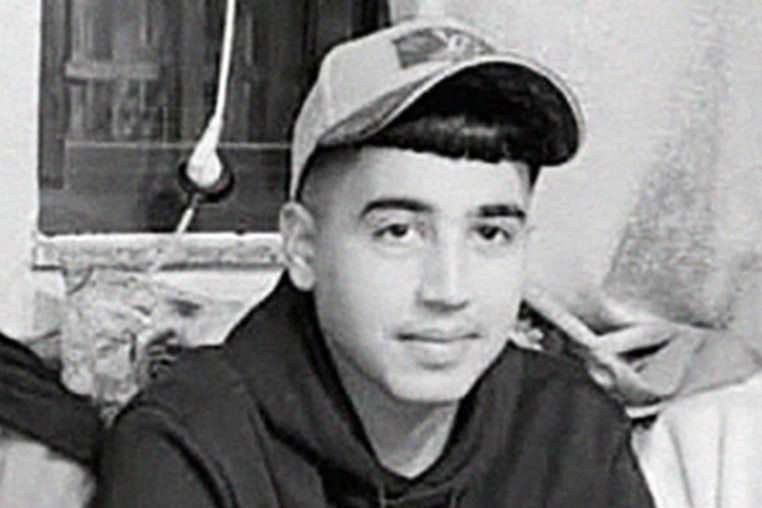 Aws al-Nasaan, a Palestinian teenager killed buy Israeli forces in the West Bank village of Al-Mughayyir.