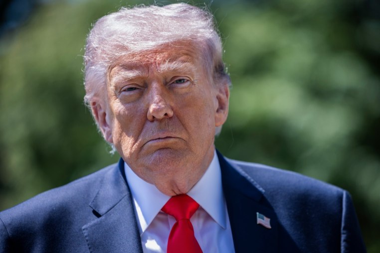 President Trump Departs White House For Florida